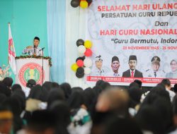 PGRI Kecamatan Ampibabo Peringati Dua Kegiatan Nasional