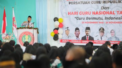 PGRI Kecamatan Ampibabo Peringati Dua Kegiatan Nasional
