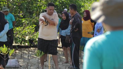 GPMT Parigi Moutong Tanam Manggrove Didesa Lebo