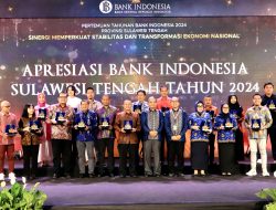 Bank Indonesia Beri Pengharagaan Parigi Moutong