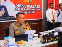 Kapolres Parigi Moutong Tahan Oknum Polisi di Duga Terlibat Peredaran Narkoba