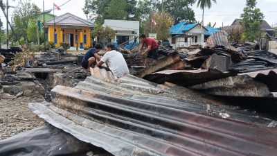 AKP Arifin Mahmud : Kebakaran Pasar Sausu,Akibat Arus Pendek