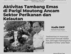 Aktivitas Tambang Emas di Parigi Moutong Ancam Sektor Perikanan dan Kelautan