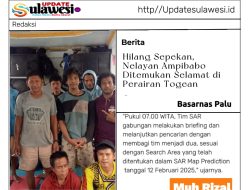 Hilang Sepekan, Nelayan Ampibabo Ditemukan Selamat di Perairan Togean