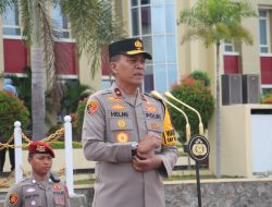 Berbuat Baik dan Santun, Wakapolda Sulteng Ajak Personel Jaga Kehormatan Institusi Polri