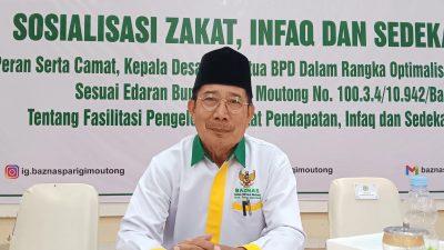 Baznas Parigi Moutong Realisasikan Rp1,4 Miliar ZIS untuk Kemaslahatan Umat