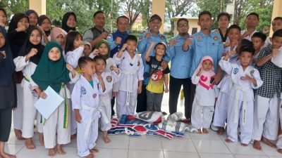 Menjelang Popda dan Porkab, Ketua Pengkab Taekwondo Parimo Dorong Atlet Terus Berlatih