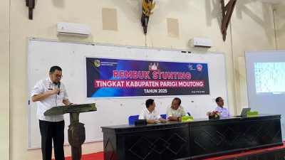 Pemkab Parigi Moutong Gelar Rembuk Stunting, Seriusi Percepatan Penurunan Stunting