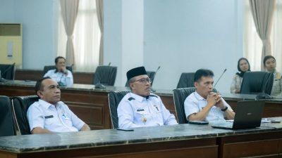 Wakil Bupati Morowali Utara Ikuti Peluncuran Indikator MCP KPK Tahun 2025