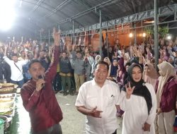 Memblundak,Ribuan Warga Pantai Timur Hadiri Halal Bihalal Bersama Nizar Rahmatu di Tinombo