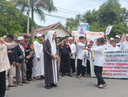 Ratusan Abnaulkhairat Parigi Moutong Beri Waktu Tiga Hari Ke Polri Tangkap Fuad Plered