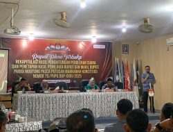 Sekda Parigi Moutong Hadiri Rapat Pleno di KPU