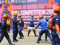 Adu Skill Personil Damkar Se – Sulteng di HUT 106 Pemadam dan Penyelamatan