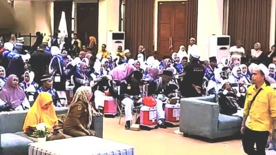 200 Calon Jamaah Haji Asal Parigi Moutong Siap Diberangkatkan ke Asrama Haji Palu