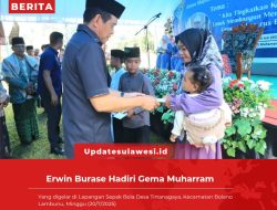 Erwin Burase Hadiri Gema Muharram