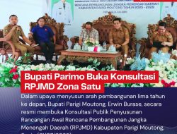 Bupati Parimo Buka Konsultasi RPJMD Zona Satu