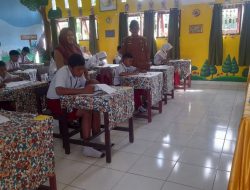 18 Siswa SDN 2 Posona Tuntaskan Ujian Akhir Sekolah Tanpa Kendala
