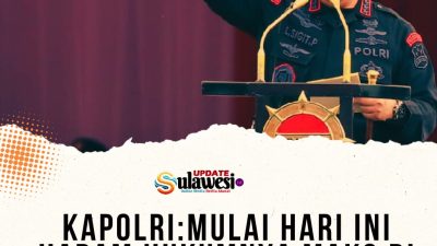 Kapolri : Mulai Hari Ini Haram Hukumnya Mako di Serang