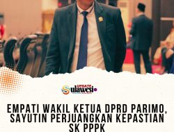 Empati Wakil Ketua DPRD Parimo, Sayutin Perjuangkan Kepastian SK PPPK