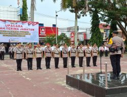 Polres Poso Gelar Sertijab Sejumlah Pejabat Utama dan Kapolsek