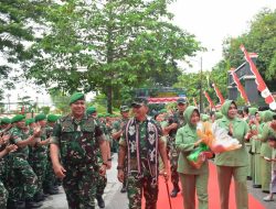 Pangdam XIII/Merdeka Kunjungi Kodim 1308/Luwuk Banggai