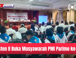 Plt.Asisten II Buka Musyawarah PMI Parimo ke-V