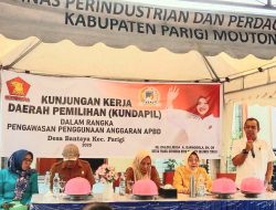 Faisan Badja Dorong Pembangunan Talud di Bantaya,Parimo