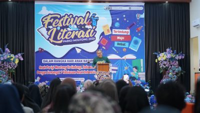 Disdikbud Parimo Gelar Festival Literasi Peringati HAN 2025