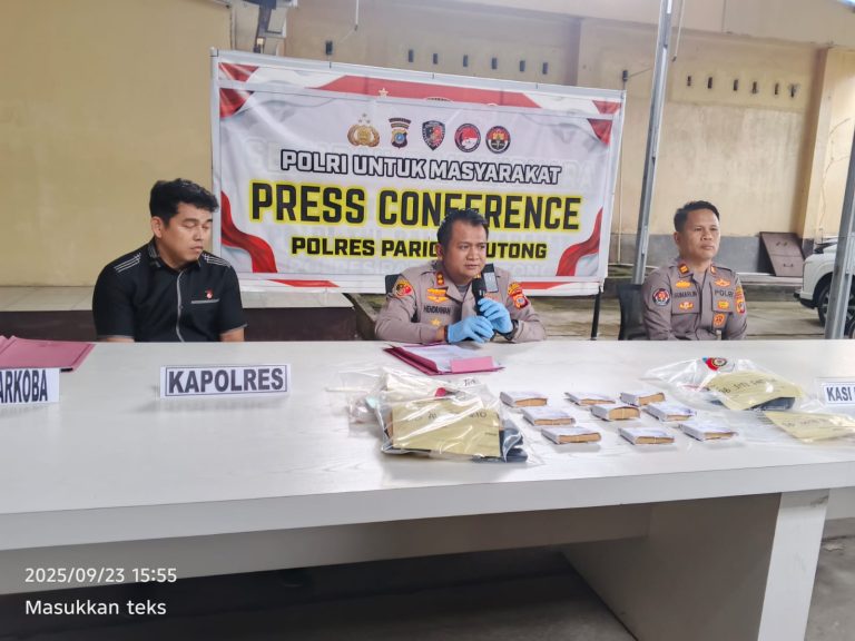 Dapat Presure Dari Aktivis,Polres Parimo Sikat Tambang Emas Ilegal di Ongka Malino