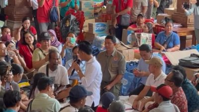 Wapres Gibran dan Kepala BNPB Tinjau Lokasi Banjir di Denpasar