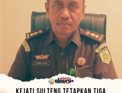 Kejati Sulteng Tetapkan Tiga Tersangka Kasus Dugaan Korupsi Proyek Jalan di Parimo