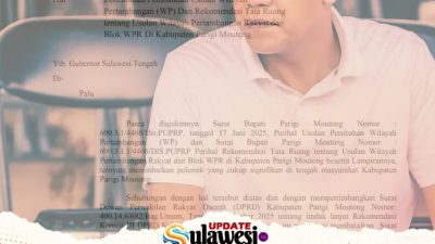 Pemkab Parimo Cabut Seluruh Usulan Wilayah Pertambangan dan WPR