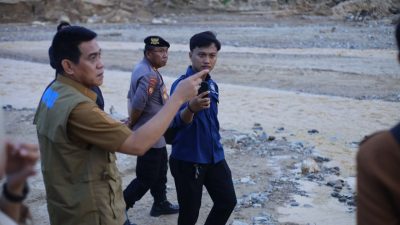 Bupati Parimo Tinjau Langsung Dampak Bencana Akibat Tambang di Desa Kayuboko‎‎