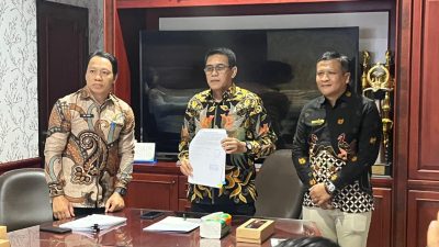 Bupati Parimo Hadiri Penandatanganan Kerja Sama Optimalisasi Pemungutan Pajak Pusat dan Daerah