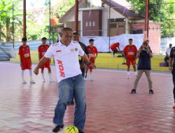 Cabor Futsal Resmi Mainkan Laga Perdananya di Porkab VI Parigi Moutong