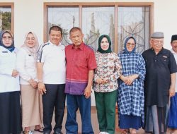 Kunjungi Mantan Bupati Parimo,Abdul Sahid Jaga Silaturahmi