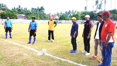 Turnamen Kaka Baju Hitam Bergulir, Faisan Badja Tekankan Sportivitas dan Silaturahmi