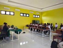 Wadek III dan Kaprodi Ilmu Hukum Unismuh Palu Sosialisasikan Virtual Account dan Motivasi Mahasiswa di Kampus III Parigi