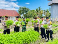 Panen Raya Serentak Nasional, Polri Perkuat Sinergi Ketahanan Pangan di Parigi Moutong