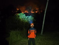 Karhutla Terjadi di Desa Toboli, BPBD Parigi Moutong Lakukan Kaji Cepat