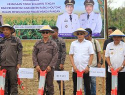 Pemda Parimo dan Kejati Sulteng Turun Tanam Jagung, Lobu Mandiri Jadi Fokus Ketahanan Pangan