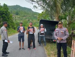 Karhutla Mengancam, Kapolsubsektor Mepanga Beri Peringatan Tegas ke Petani