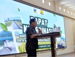 Rakor Komisi Irigasi Bahas Alokasi Air Sausu Atas, Bappelitbangda Parigi Moutong Ingatkan Ancaman Kekeringan dan Alih Fungsi Lahan