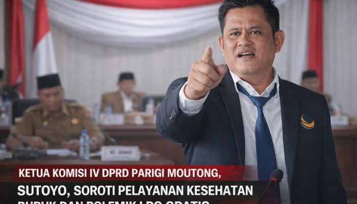 Paripurna LHP BPK, Ketua Komisi IV DPRD Parigi Moutong ‘Semprot’ Pelayanan Kesehatan dan Kisruh LPG Gratis