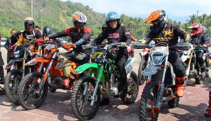 Bhayangkara Trail Adventure Jelajah Alam Parigi 2 Resmi Dibuka Bupati Erwin Burase