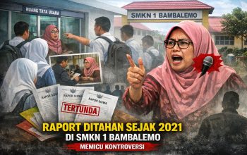 Diduga Lalai, Guru di SMKN 1 Bambalemo Tahan Raport Siswa Sejak 2021