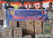 Pemkab Parigi Moutong Terima Bantuan Kemanusiaan dari Keluarga Besar Lanud Sultan Hasanuddin untuk Korban Gempa