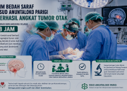 Tiga Operasi Tumor Otak Sukses dalam Sepekan, Tim Bedah Saraf RSUD Anuntaloko Buktikan Layanan Spesialistik Semakin Maju