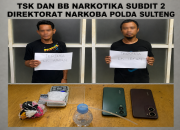 Dari Kayumalue Menuju Tinombo, Perjalanan Dua Pria Berujung di Tangan Polisi