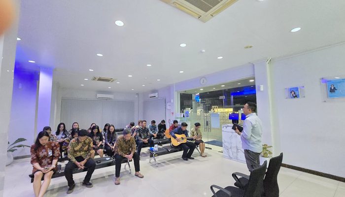 Pekerja Kristen BRI Parigi Gelar Ibadah Oikumene Rutin, Perkuat Kebersamaan di Lingkungan Kerja